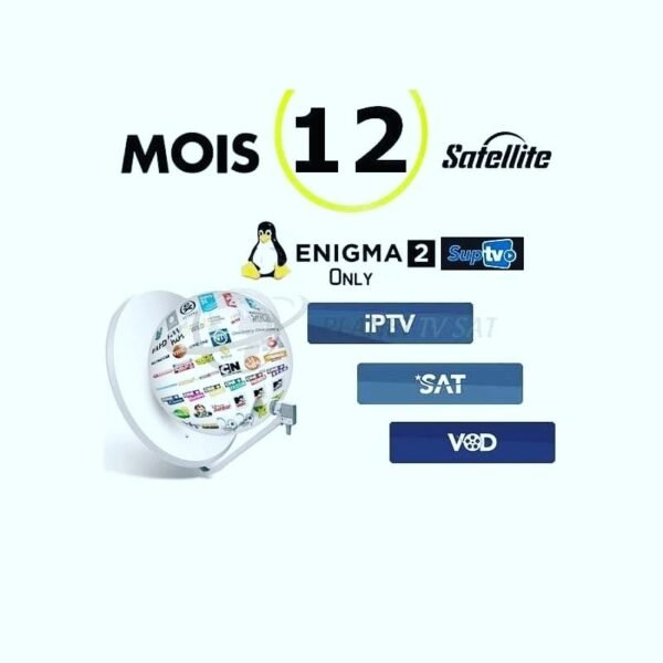 SupCam Enigma2 Satellite + IPTV + VOD ( internationale )